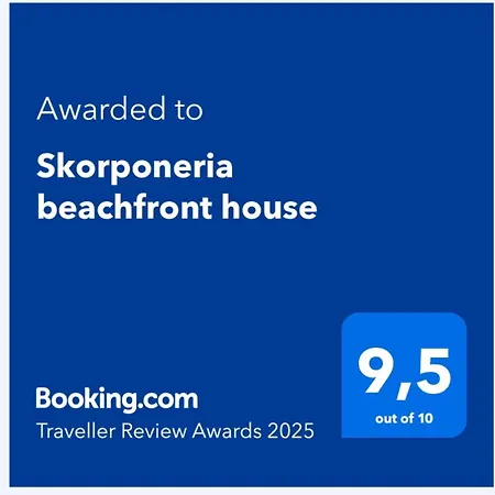 Skorponeria Beachfront House Ferienhaus Skroponeria